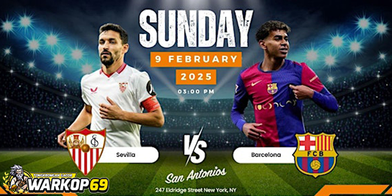 Warkop69 Taruhan Prediksi Bola Online Sevilla vs Barcelona